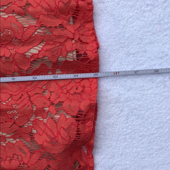 Sleeveless coral Eliza J dress - Picture 4 of 6